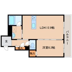 高田市駅 徒歩5分 3階の物件間取画像